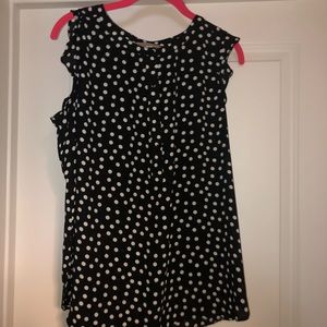 Loft Polka Dot Blouse